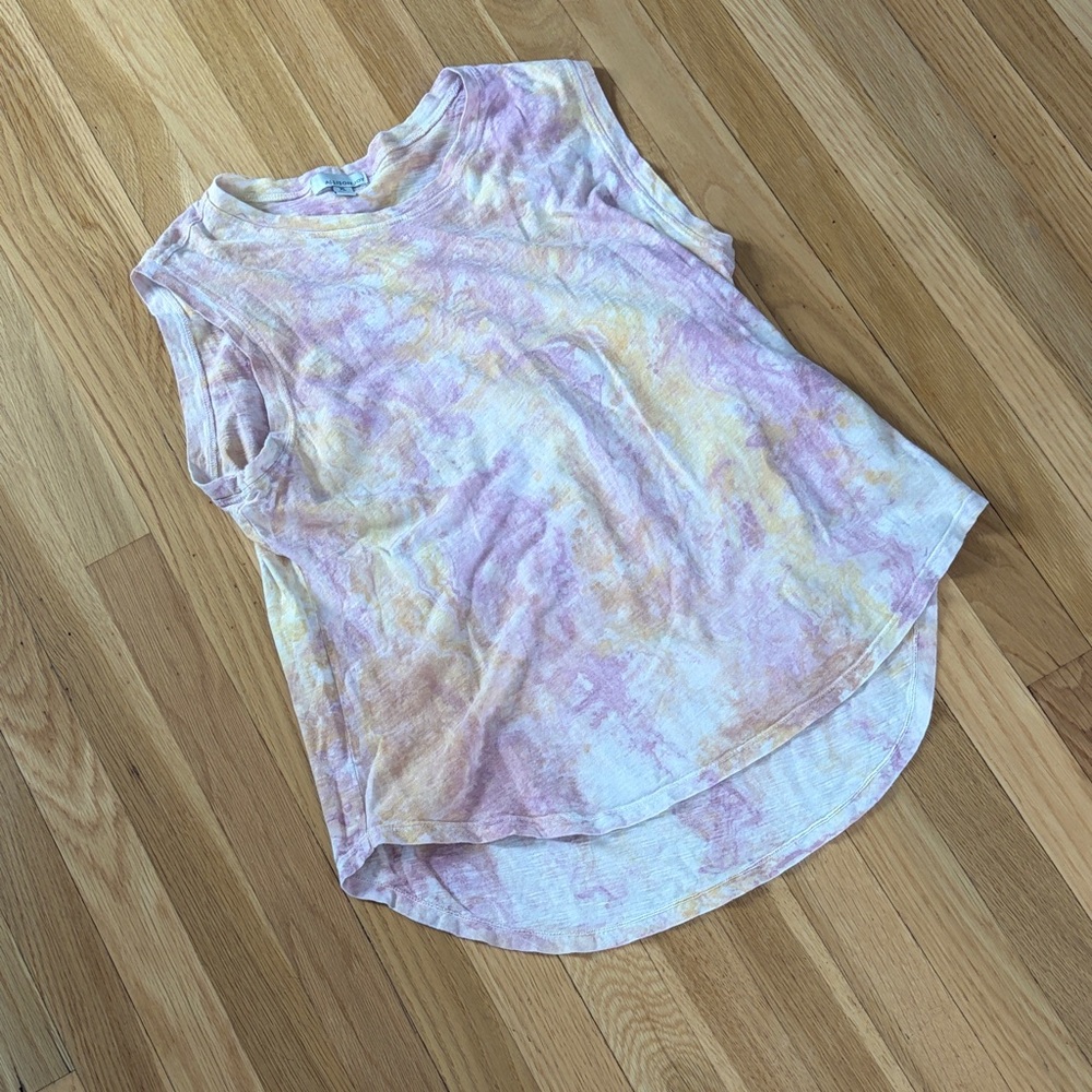 Allison Joy Pastel Tie-Dye Tank Top